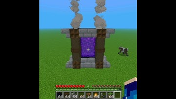 Best Viral Nether Portal Design Tutorial In Minecraft