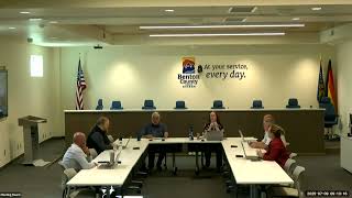Board of Commissioners Department Head Meeting with NAPE, Public Works, and Community Development