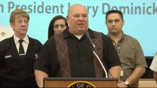Cicero Town President Larry Dominick Announces Charges in Cicero House Fire