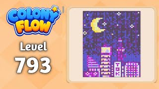 Colony Flow level 793 walkthrough solution gameplay 