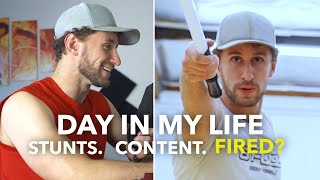 A DAY IN MY LIFE | Hollywood Stunt Training & Content Creation