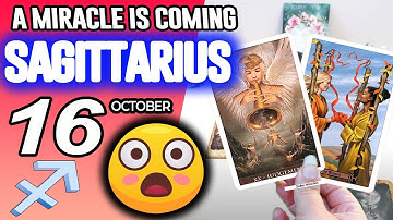 Sagitarius ♐❎𝐀 𝐌𝐈𝐑𝐀𝐂𝐋𝐄 𝐈𝐒 𝐂𝐎𝐌𝐈𝐍𝐆❎ horoskop hari ini 16 OKTOBER 2025 ♐ #sagittarius tarot OKTOBER