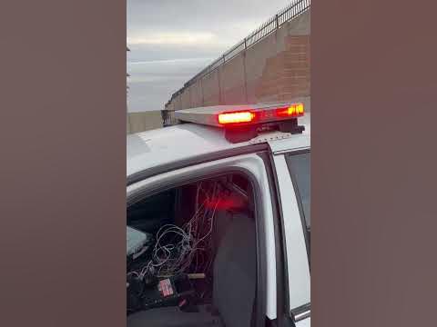 Code 3 z3 all hooked up in a ford crown Victoria #police #automobile #