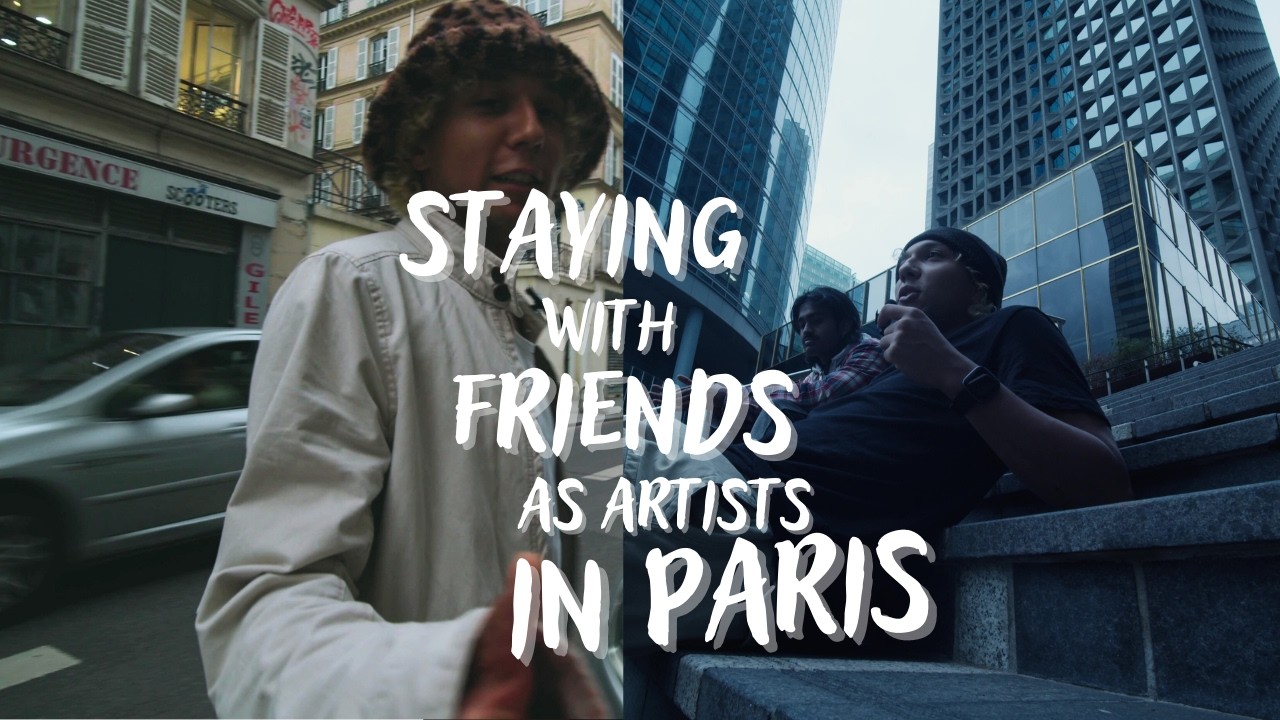 ŁUKASZ répond "Week-end à PARIS": Création de Mon Premier ALBUM et Trainer avec des Amis ARTISTES.