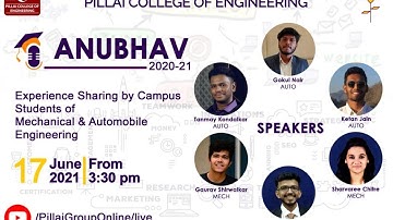 Anubhav 2020-21 | Mechanical and Automobile Engineering
