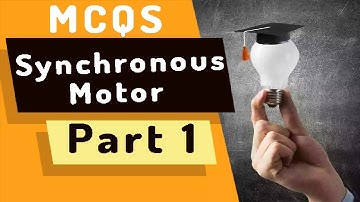 Important MCQS Synchronous Motor part 1 Rk Rajput