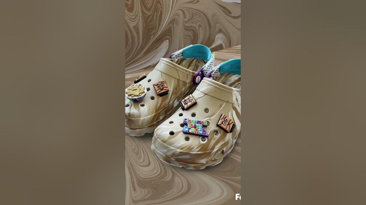 The cinnamon toast crunch crocs YouTube