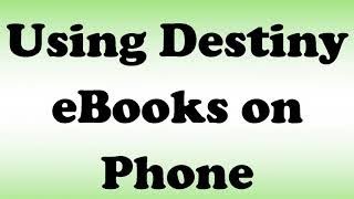 Follett Destiny eBooks