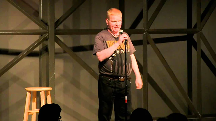 Raymond Moran albino comedian FPIA 2012 at Cap Cit...