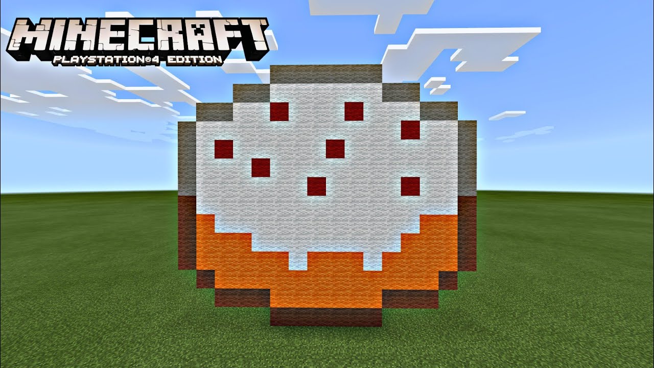 Minecraft: COMO FAZER UMA PIXEL ART DE BOLO 