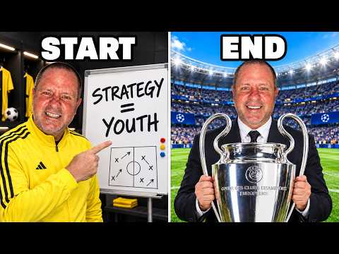 Can I Win the Champions League Signing ONLY Young Players