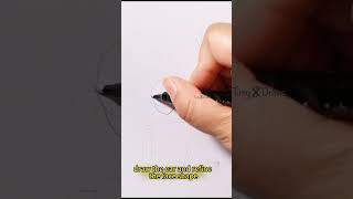 How to Draw a Waving Pose | Easy Anime Gesture Drawing Tutorial #artshorts #drawing #artshorts