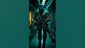 Unit Gunner activated. Explore @OfficialANDIES now — #shorts #scifi #cyberpunk