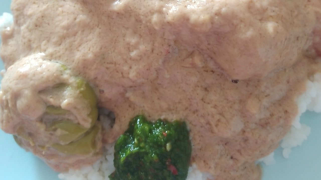 Caldo de mancarra#molhodeamendoim