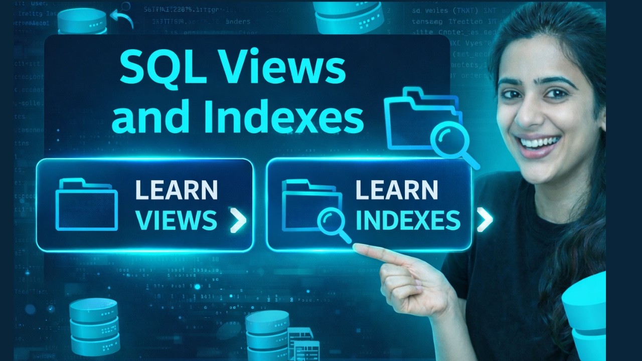 SQL Views vs Indexes Explained | Speed Up Your Database Queries - YouTube