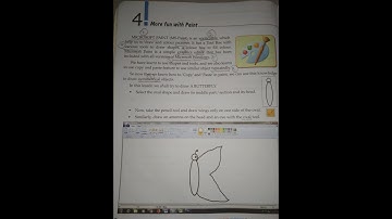 Computer std 3 chap no 4 More fun with paint (Activity zone)