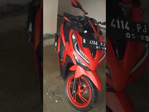 Modifikasi Vario Merah Maron 150 New 2018 Youtube