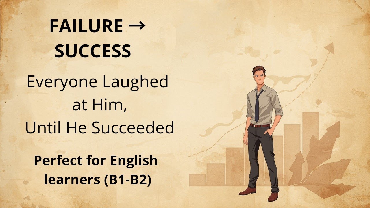 Everyone Laughed at Him, Until He Succeeded | Motivational English Story (B1-B2)