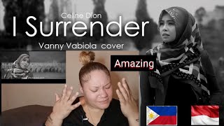 I Surrender - VANNY VABIOLA | Cover Celine Dion Reaction #vannyvabiola #isurrender #indonesia