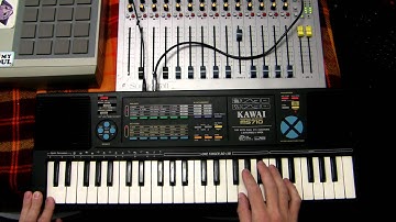 Planet Zaxxon: Sound Test #003 - Kawai MS710.