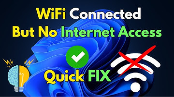 WiFi Connected But No Internet Access on Windows 11 - Quick Fixes!