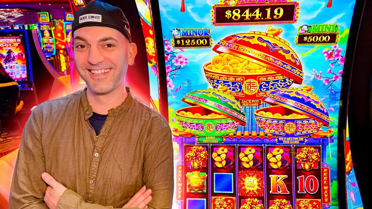 Fu Dogs x18 Pays a MASSIVE JACKPOT on Dancing Drums Link!