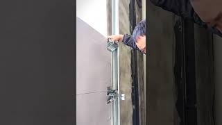 🔩🛠️ Sectional Door Roller Bracket Mounting Process