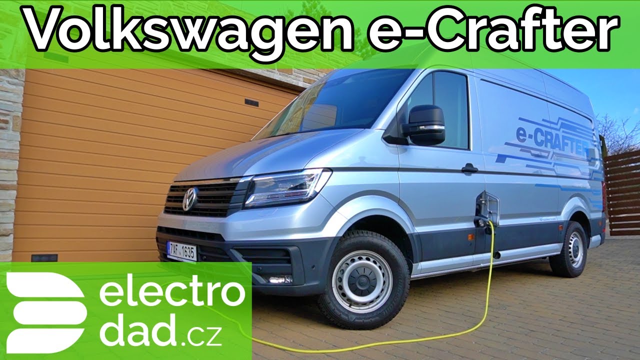 Volkswagen e-Crafter - podrobná recenze elektrododávky (2020) | Electro Dad #77