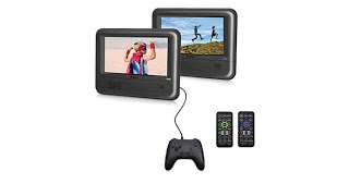 RCA Mobile DVD System with Bonus Game Controller and Games 2pack 7