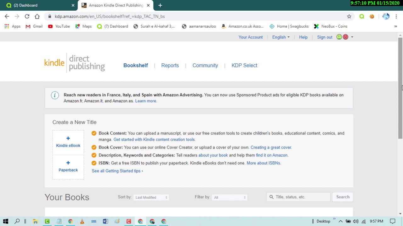How to Make Money on Amazon using Kindle ebook Publishing - YouTube