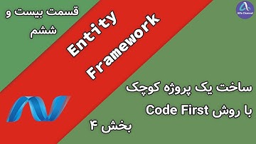 آموزش انتیتی فریم ورک Entity Framework - ساخت یک پروژه کوچک با روش Code First - بخش 4 - قسمت 26