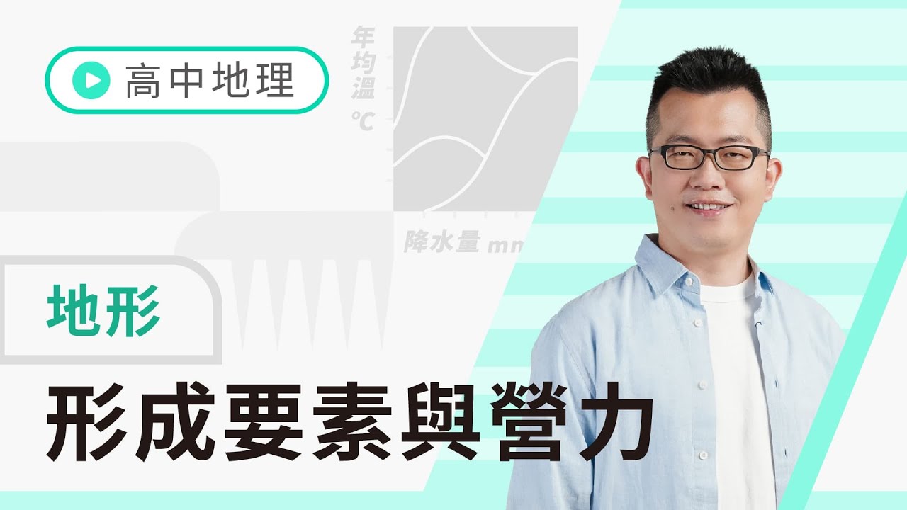 【地形｜形成要素與營力】地形要素與內營力 (試聽單元)