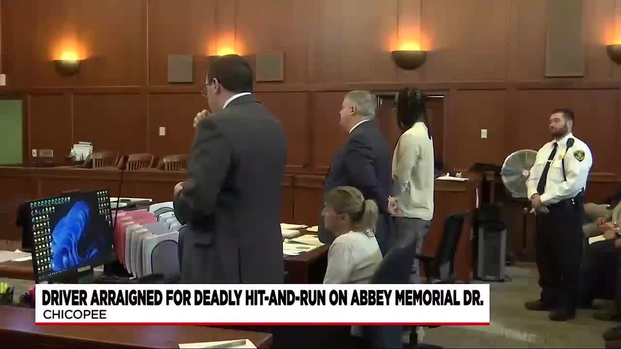 Arraignment held for suspect in deadly Chicopee crash - YouTube
