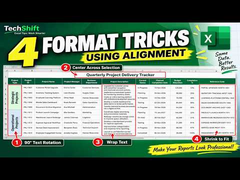 4 Excel Alignment Features Most Users Ignore