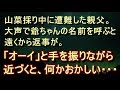 【修羅場 衝撃】【山怖 物の怪】大声で爺ちゃんの名前を呼ぶと、遠くから返事が。 「オーイ」と手を振り返しながらそこへ走っていく。が、何かおかしい・・・