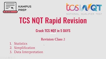 TCS NQT 2021 Cracker | Rapid Revision Class 2 | May Series #tcsnqt2021 #numericalability
