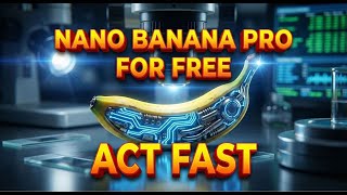 Don’t Pay $0.25 Per Image! Get Nano Banana Pro for FREE