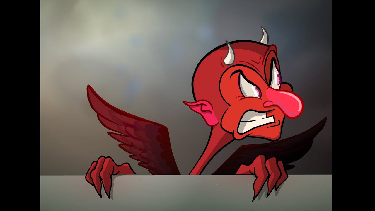 Cute Cartoon Devil - YouTube