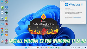 Install Wilcom E2 Windows 11
