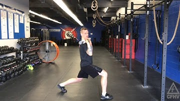 Split Stance Strict Press