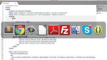 Simple Navigation Bar in Twitter Bootstrap