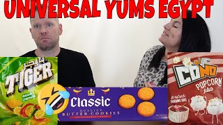 We were so surprised with this box!! Universal Yums Egypt Unboxing and Tasting by Matt and Jenn Try The World 697 views 3 years ago 21 minutes