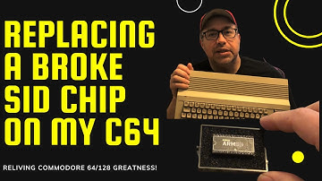 I Broke a $50 Chip Last Time - Will My C64 Repair Redemption Work?
