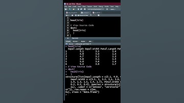 Source Code in R Functions