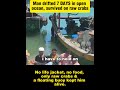 Man drifted 7 DAYS in open ocean, survived on raw crabs