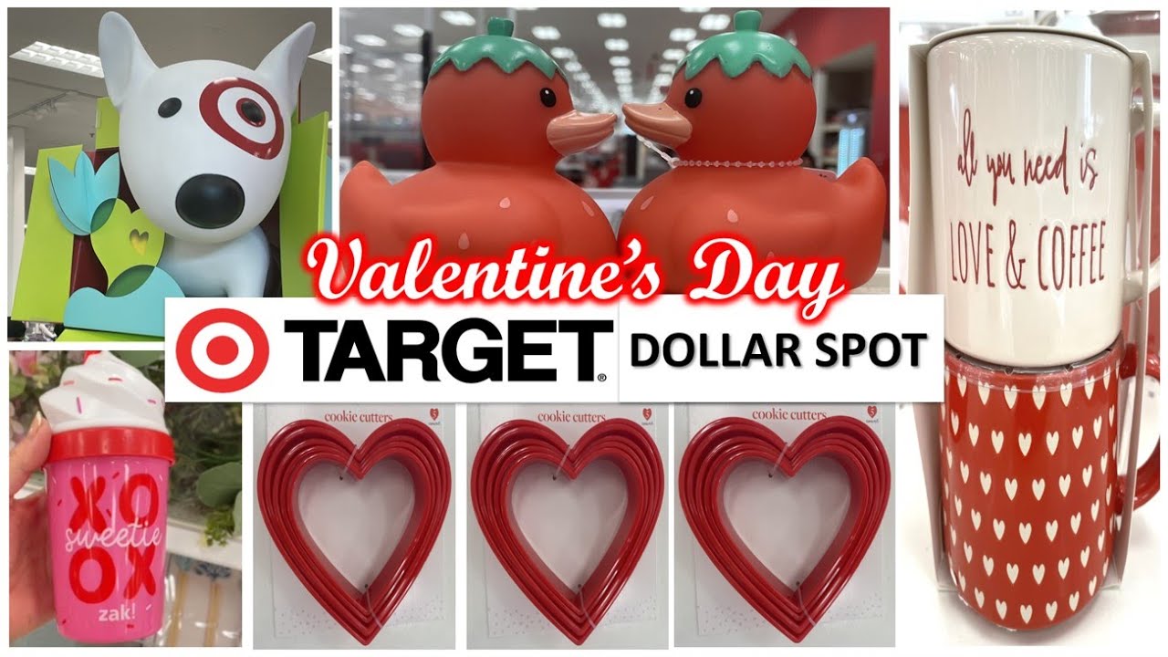 Best! TARGET Dollar Spot Valentines Day Decor 2023. Come Shop with Me x