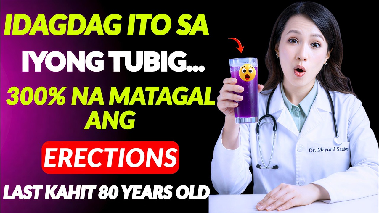 Mga lalaking 50+, huwag lang plain water! Idagdag ito para sa sirkulasyon at sigla!