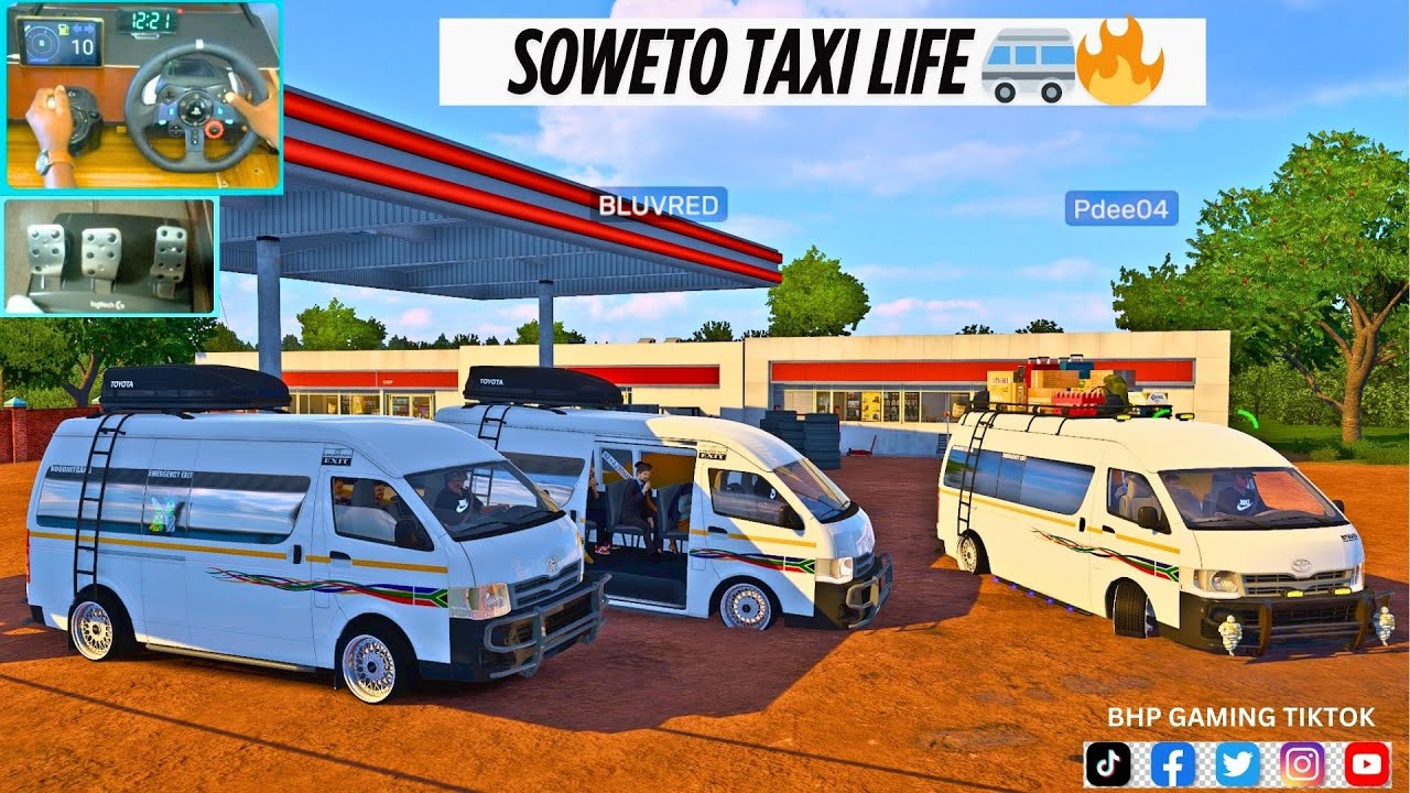 Toyota Hiace Convoy in Soweto | Passenger Delivery Across the City | ETS2 Logitech G29 Gameplay