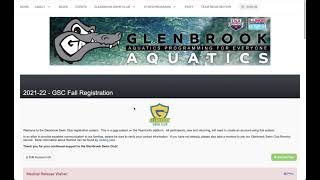 Registering For Glenbrook Aquatics Teamunify
