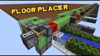 AFK Automatic Floor Placer! | Minecraft